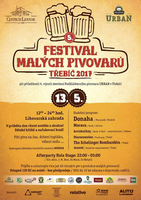 Plakát Třebíč 2017