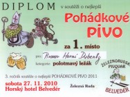 Pohádkové pivo 2010