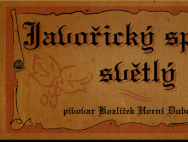 Etiketa světlý speciál 2006