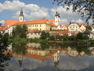 Telč pohled